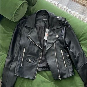 Members Only leather jacket